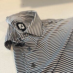 FootJoy Men's Striped Golf Polo